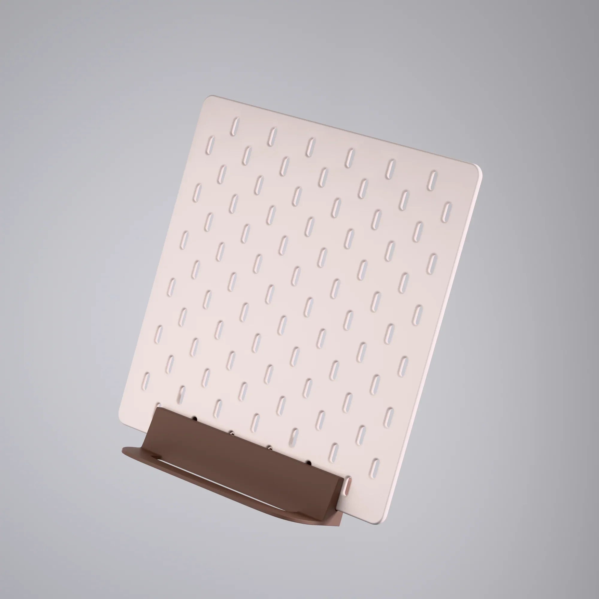 Modular 3D Printed Desk Pegboard Organizer with Stand – Premium Skedis System for Workspace Setup