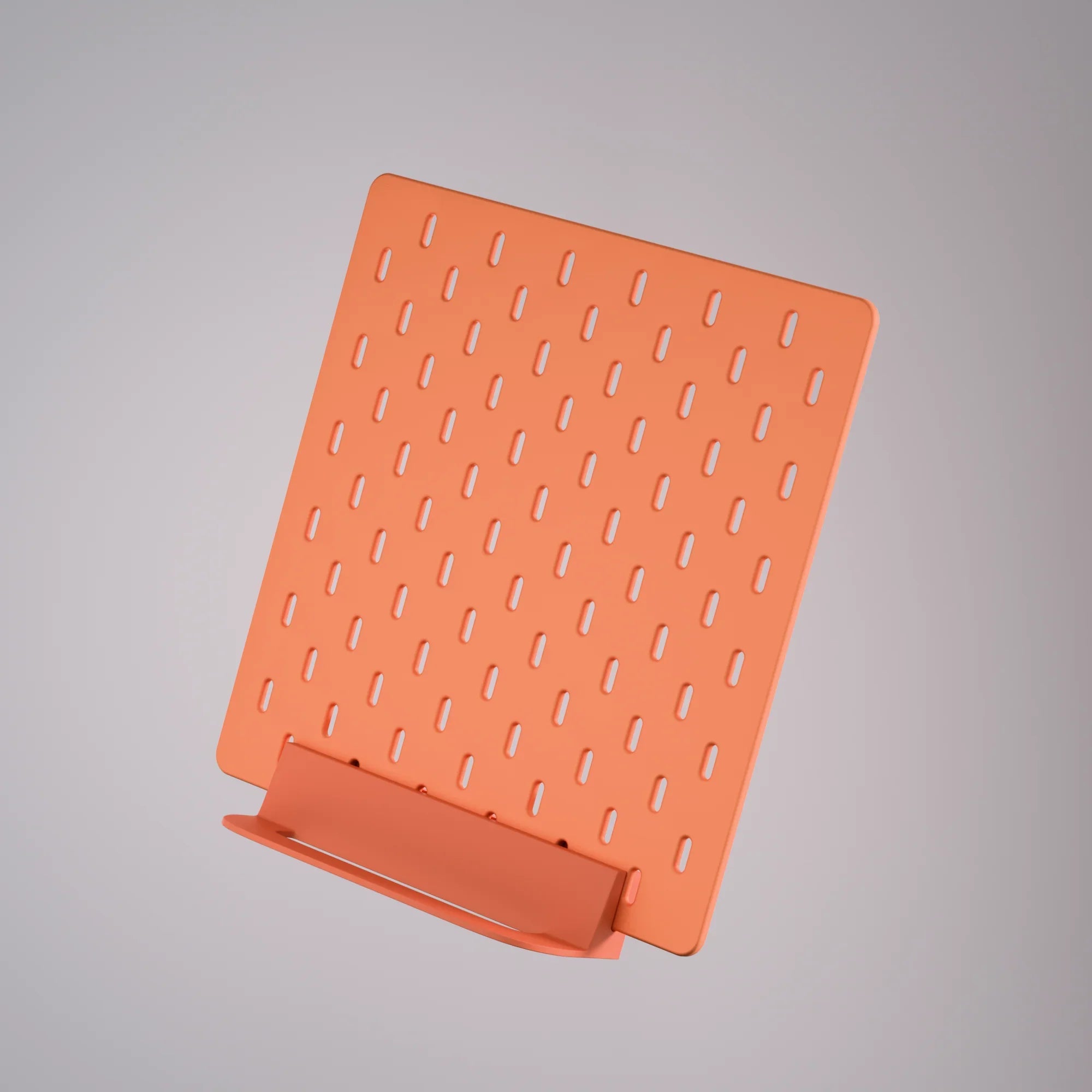 Modular 3D Printed Desk Pegboard Organizer with Stand – Premium Skedis System for Workspace Setup