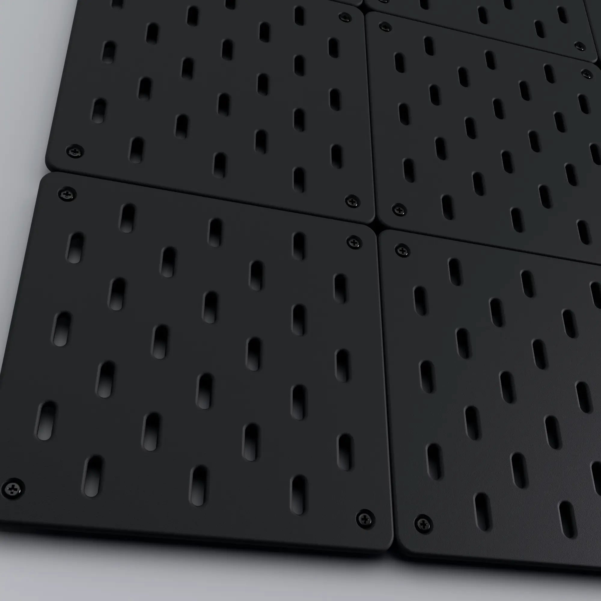 Modular 3D Printed Pegboard Wall Panels – Space-Saving Storage Solution Decstuff