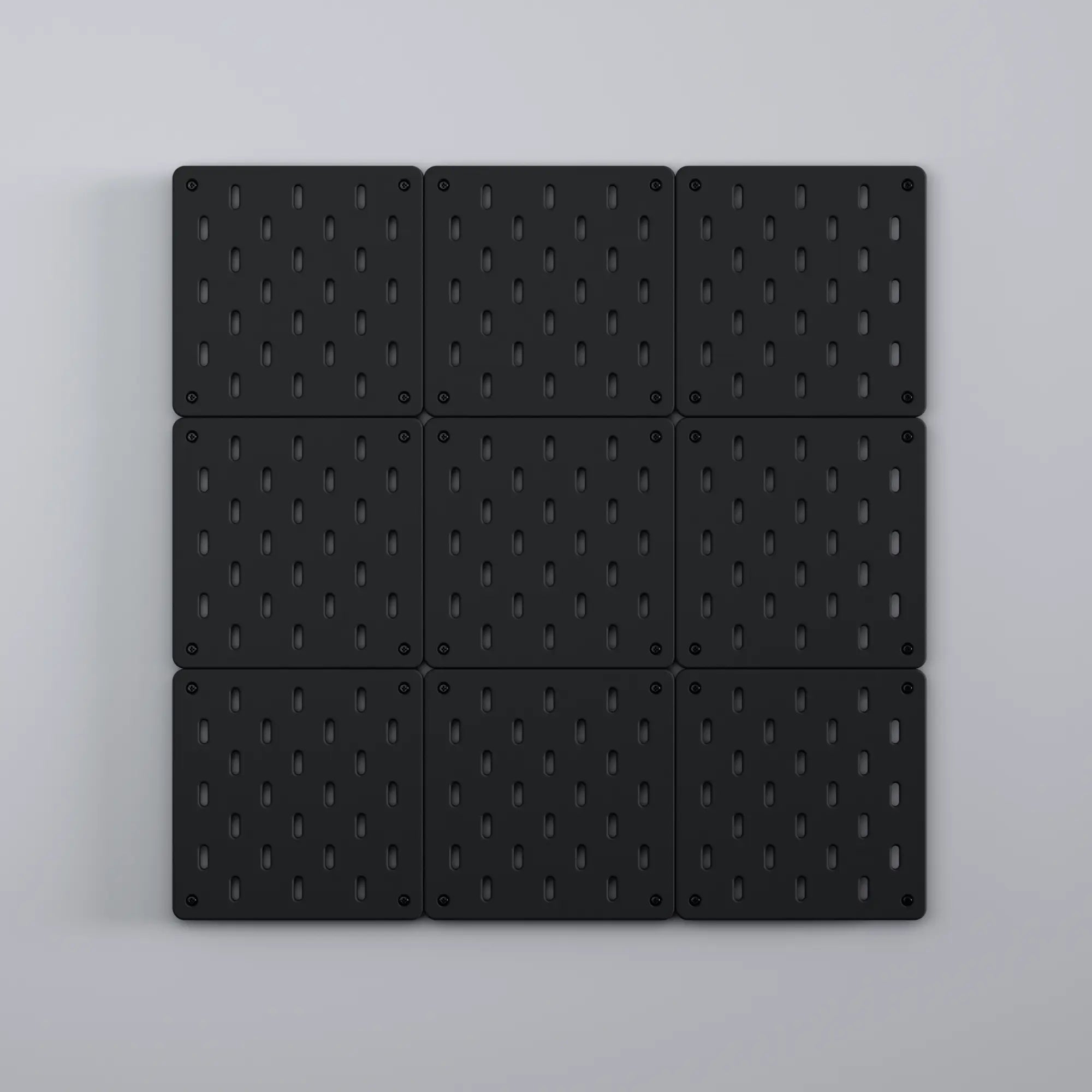 Modular 3D Printed Pegboard Wall Panels – Space-Saving Storage Solution Decstuff