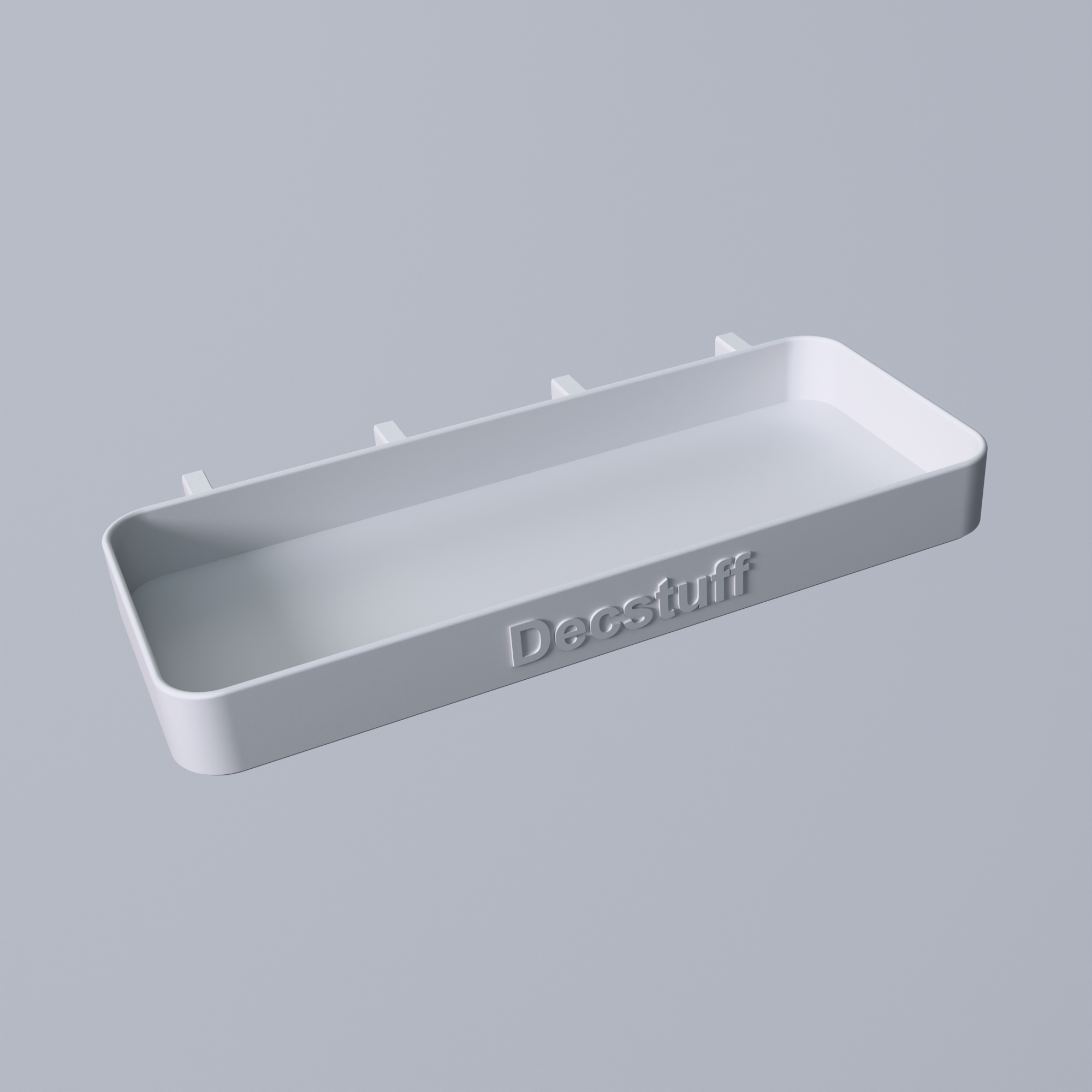 3D Printed Pegboard Trays – Multiple Sizes for Smart Storage Decstuff