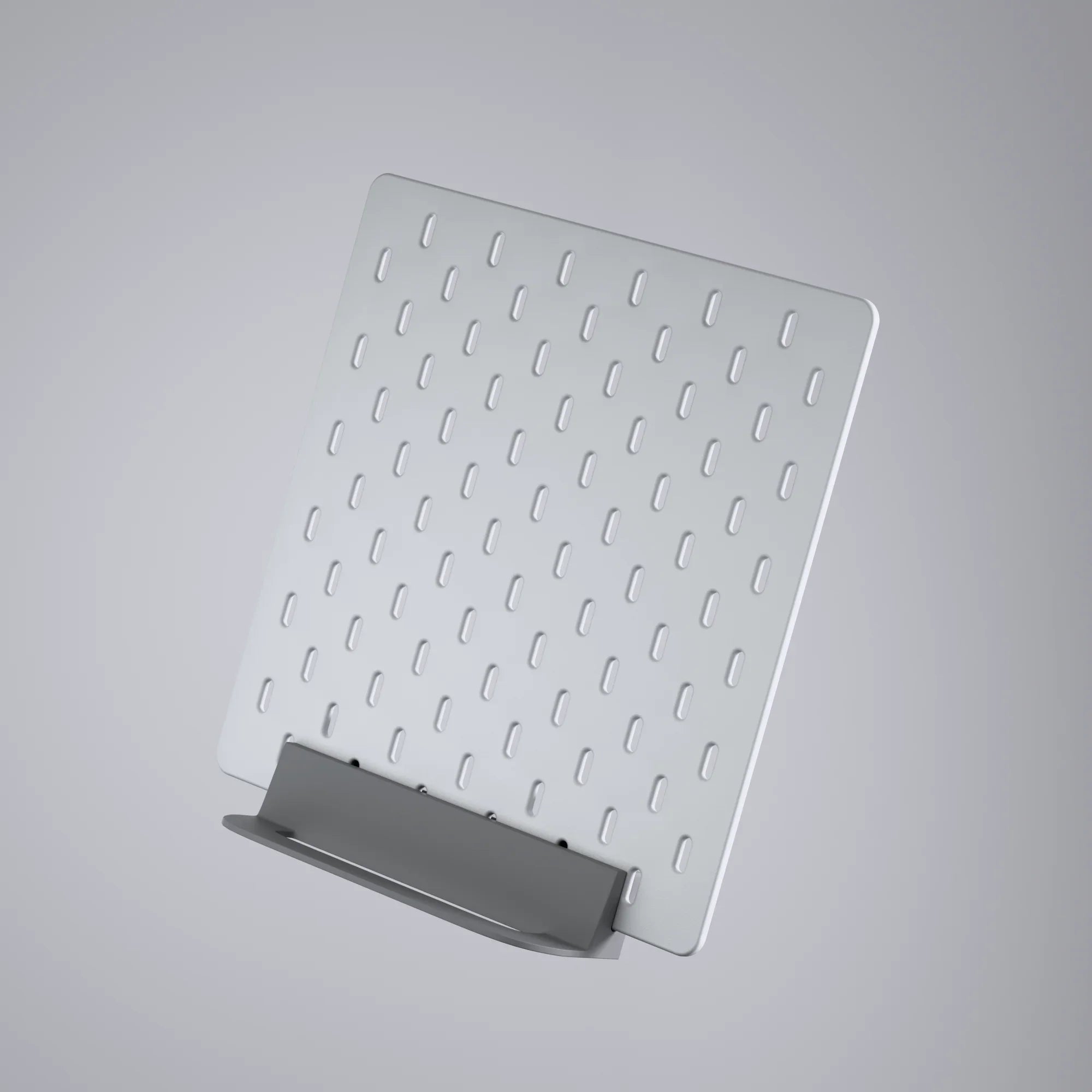 Modular 3D Printed Desk Pegboard Organizer with Stand – Premium Skedis System for Workspace Setup