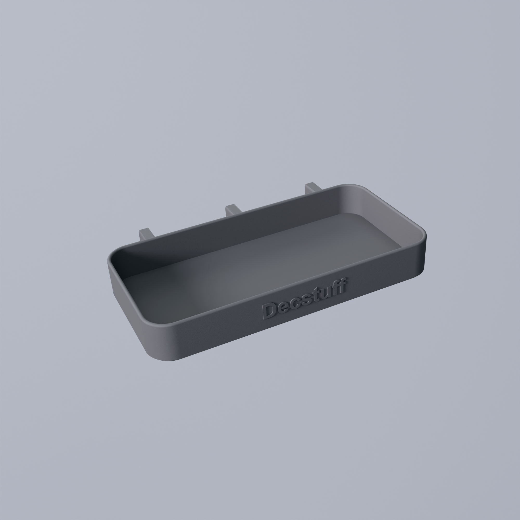 3D Printed Pegboard Trays – Multiple Sizes for Smart Storage Decstuff