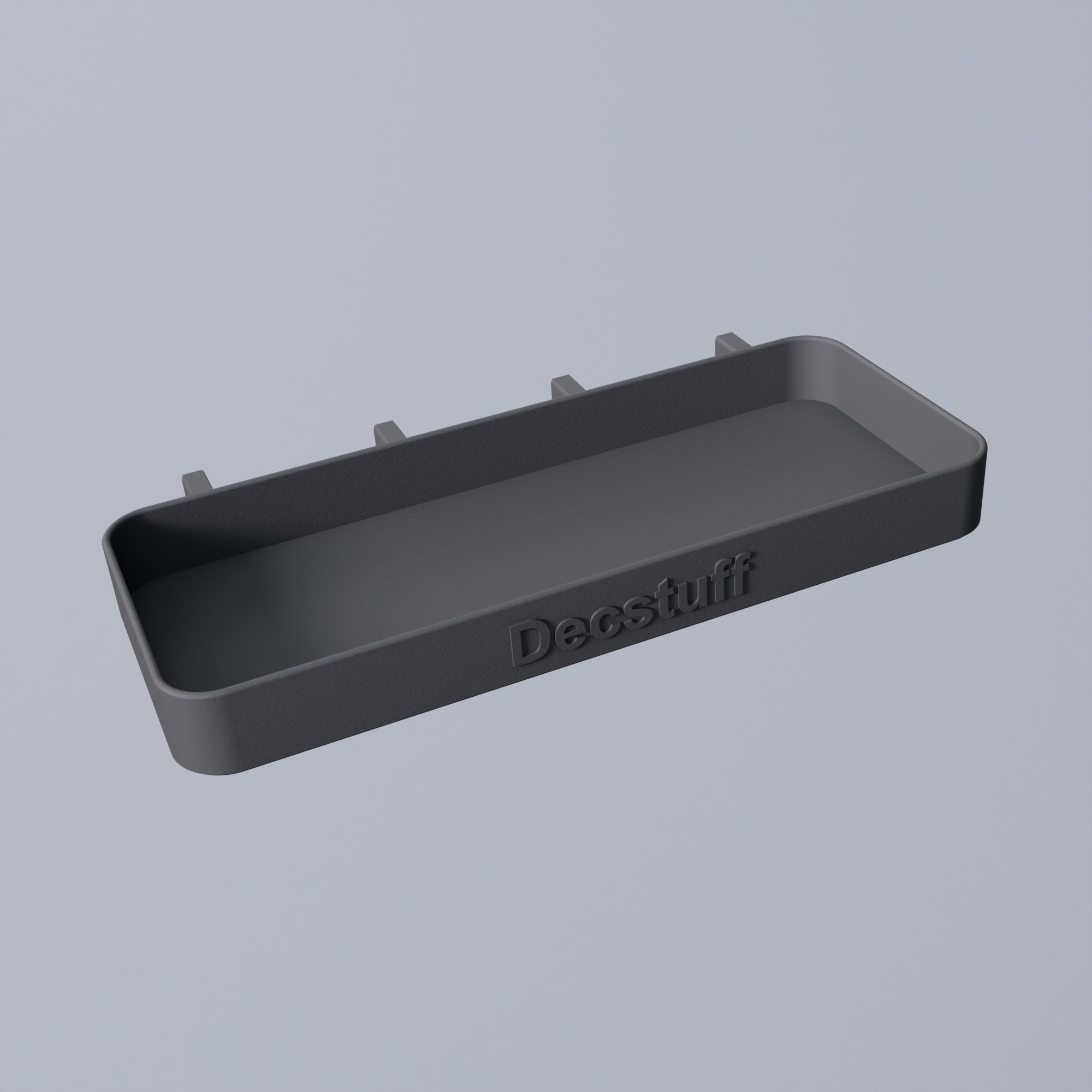 3D Printed Pegboard Trays – Multiple Sizes for Smart Storage Decstuff