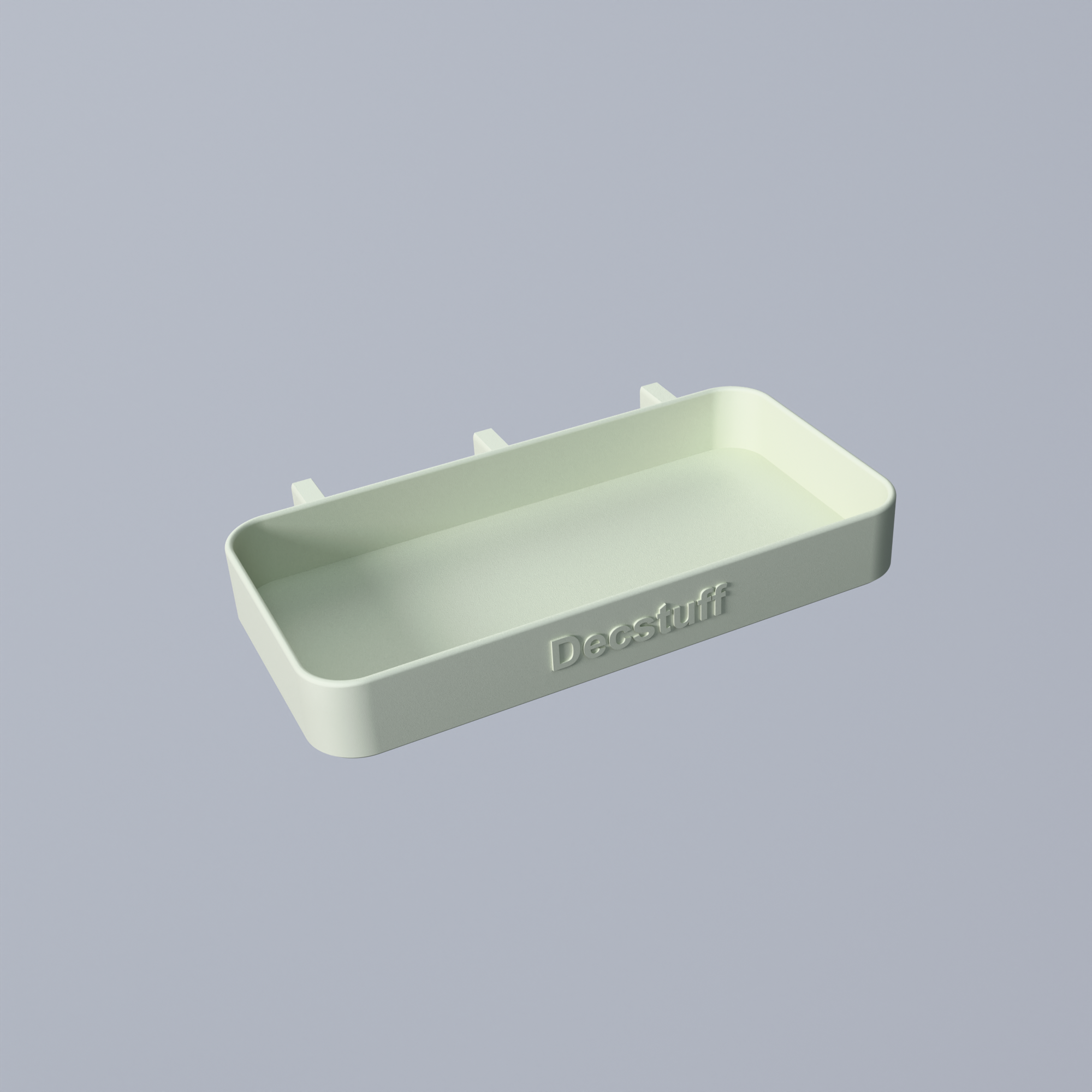 3D Printed Pegboard Trays – Multiple Sizes for Smart Storage Decstuff