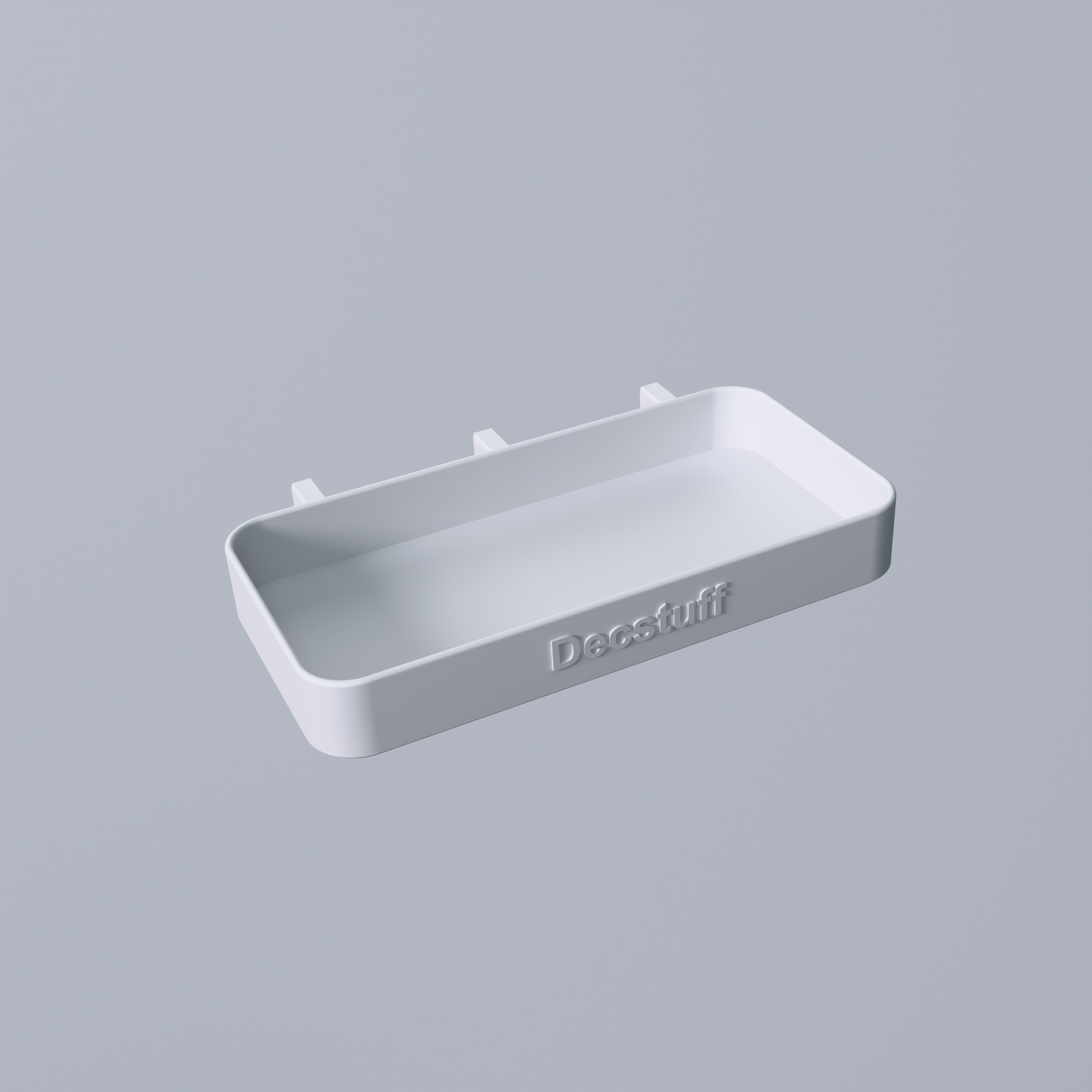 3D Printed Pegboard Trays – Multiple Sizes for Smart Storage Decstuff